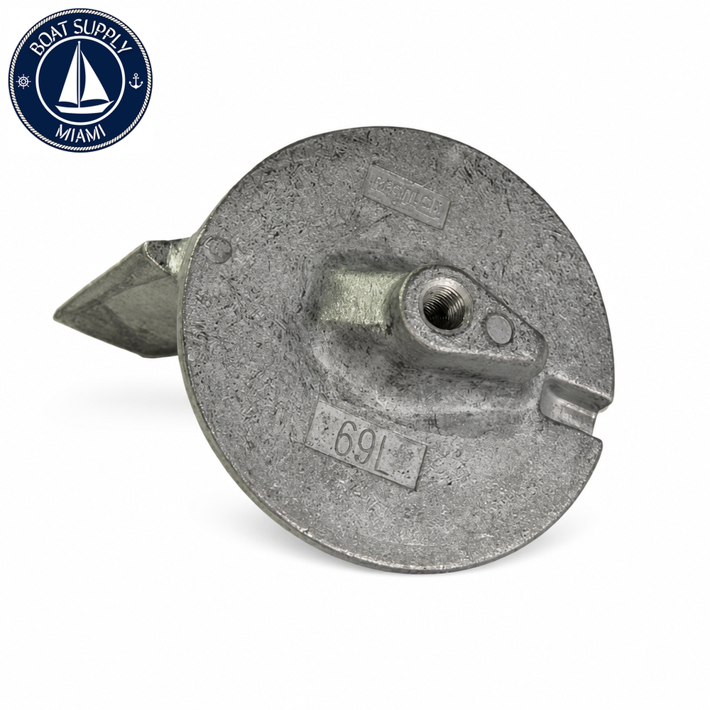 Recmar REC69L-45371-00 marine anode - Boat Supply Miami - clean product image