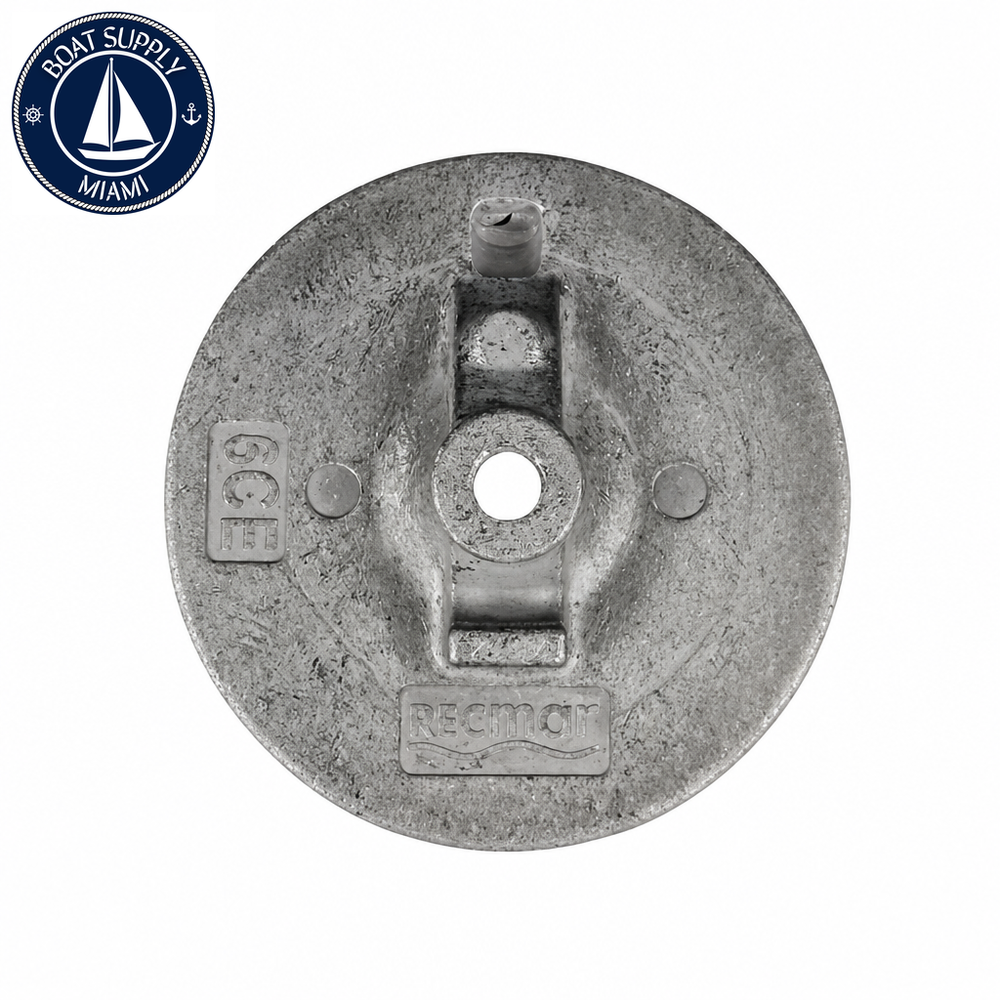 Recmar REC6CE-45373-00AL marine anode - Boat Supply Miami - clean product image