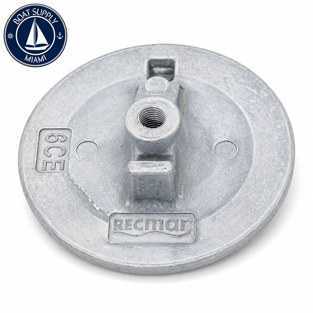 Recmar REC6CE-45373-00MG marine anode - Boat Supply Miami - clean product image