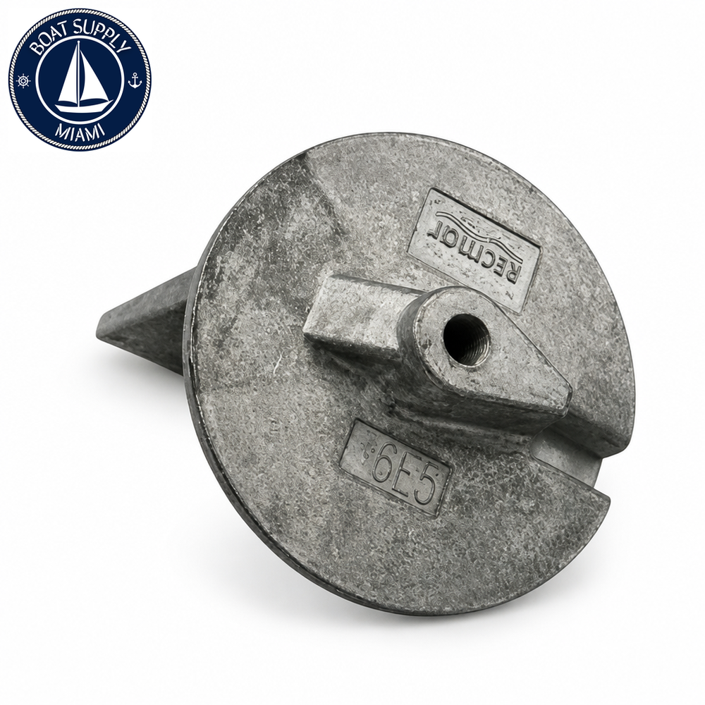 Recmar REC6E5-45371-10 marine anode - Boat Supply Miami - clean product image