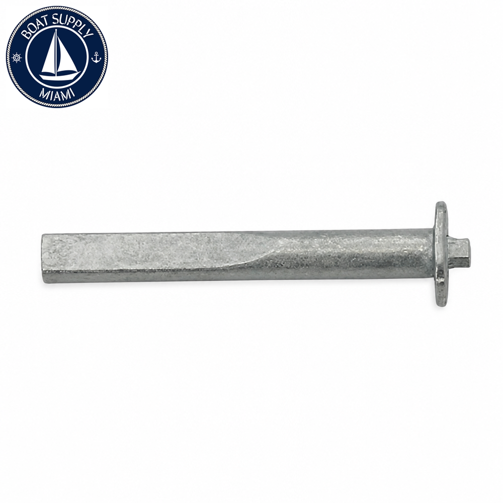 Recmar REC6H3-11325-01AL marine anode - Boat Supply Miami - clean product image