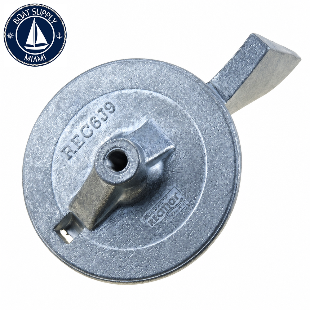 Recmar REC6J9-45371-01 marine anode - Boat Supply Miami - clean product image