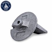 Recmar REC6K1-45371-00AL marine anode - Boat Supply Miami - clean product image