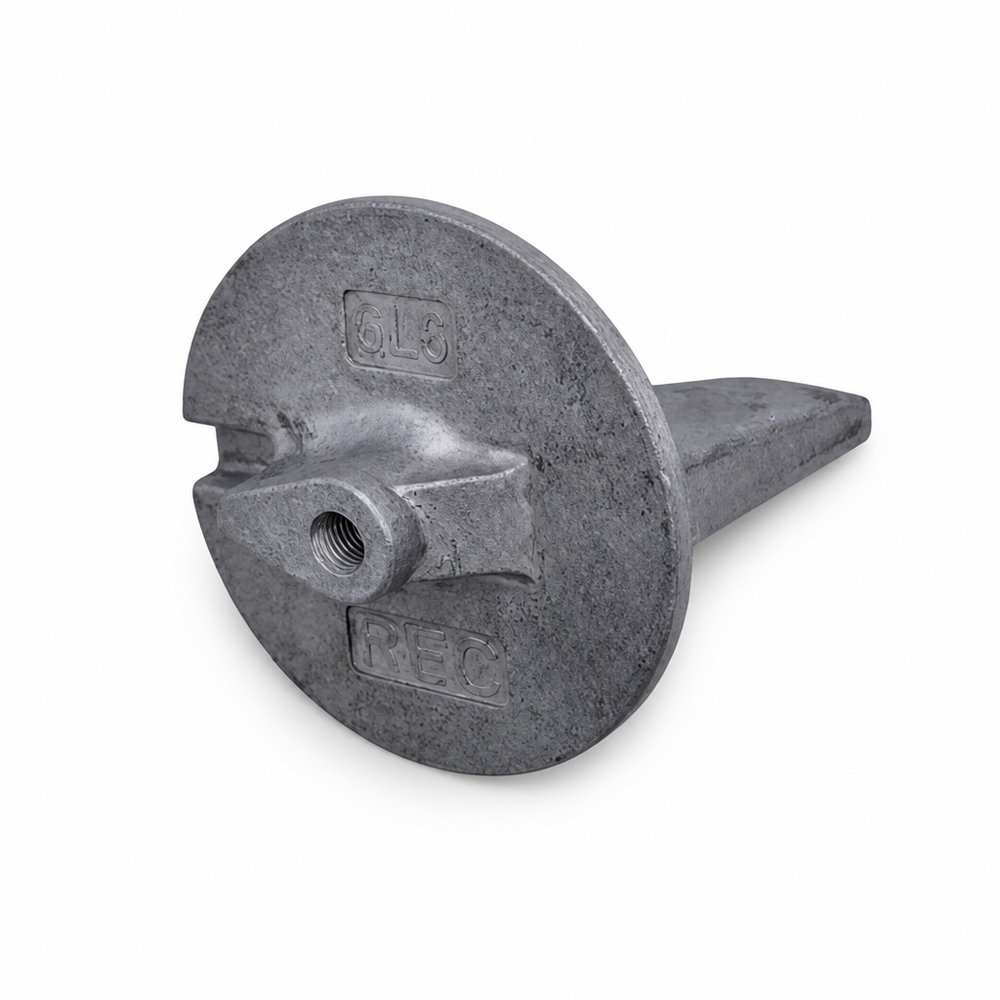 Recmar REC6K1-45371-00AL marine anode product image - clean product image