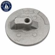 Recmar REC76214Q5AL marine anode - Boat Supply Miami - clean product image