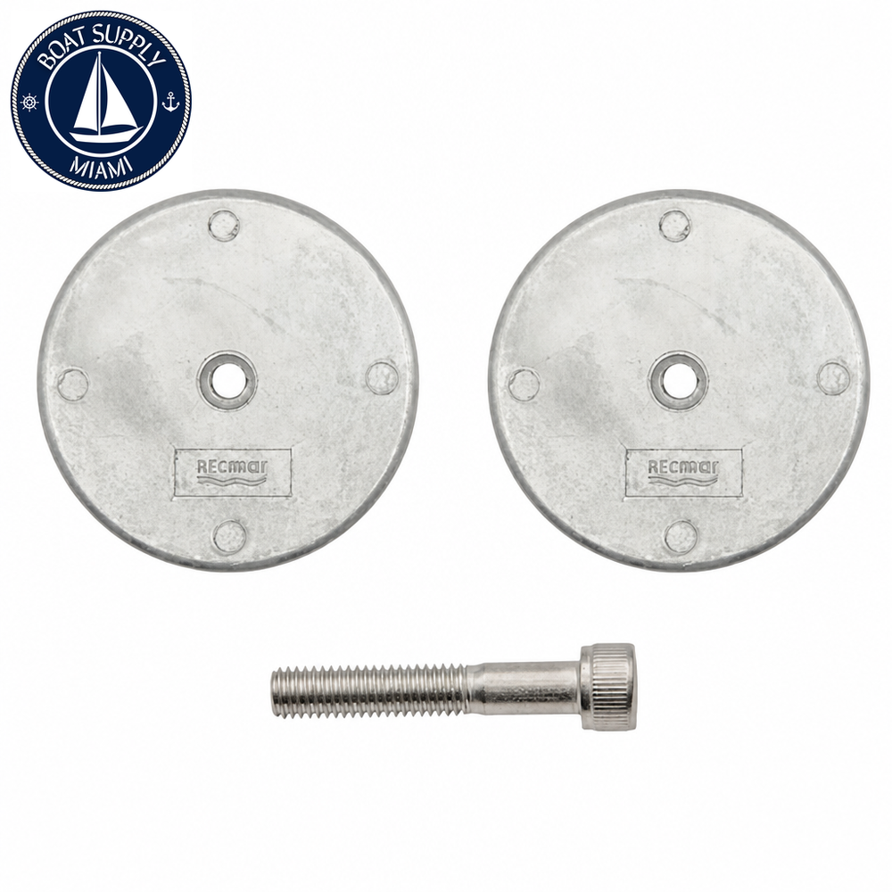 Recmar REC8008AL marine anode - Boat Supply Miami - clean product image