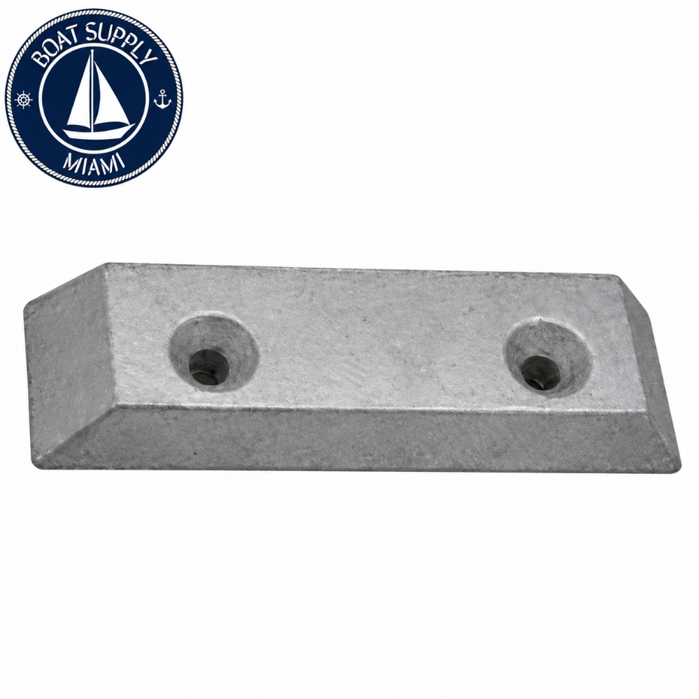 Ánodo Recmar REC8013 Saipem Placa Rectangular 118 x 36 mm
