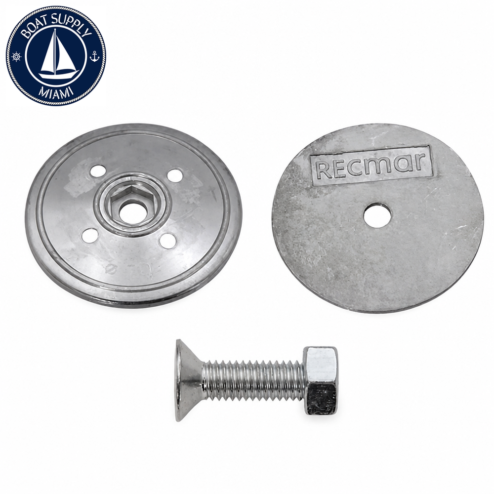 Recmar REC9001AL marine anode - Boat Supply Miami - clean product image