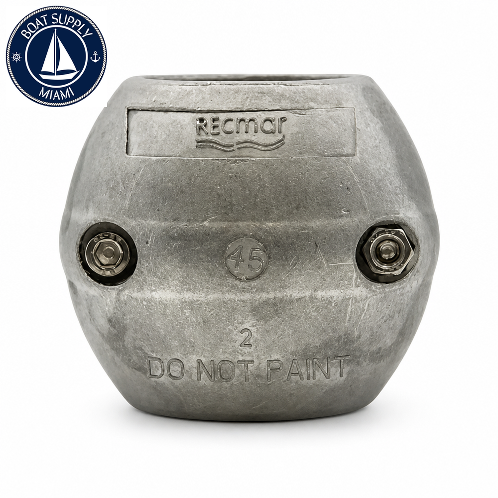 Recmar REC9147AL marine anode - Boat Supply Miami - clean product image