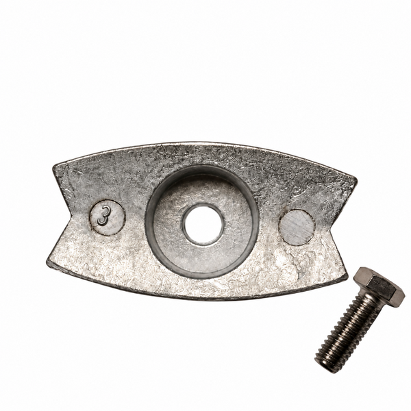 Recmar REC9452AL Aluminum Anode Volvo QL Propeller Plate