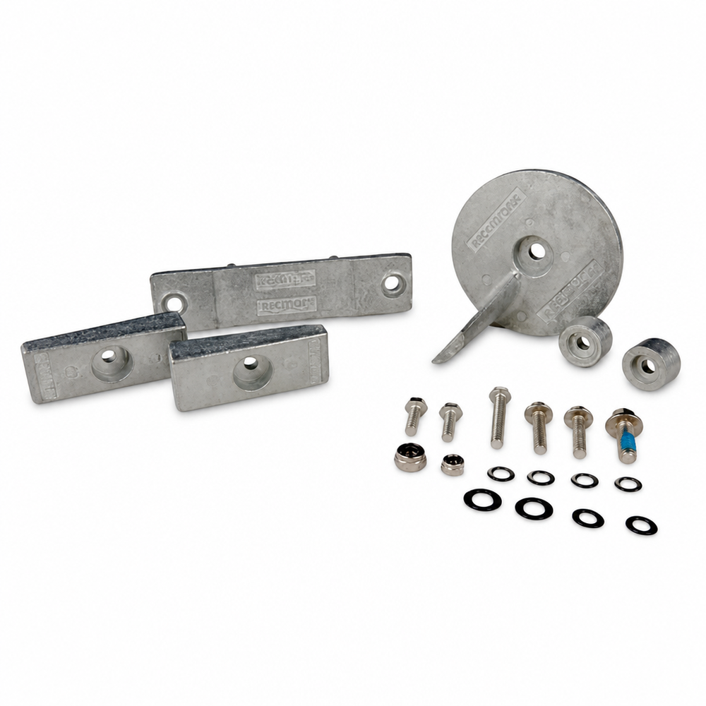 Recmar RECKITH35-225ZN marine anode product image - clean product image