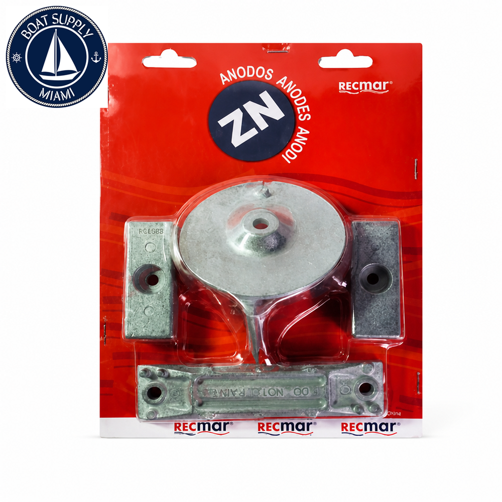Recmar RECKITH40-50ZN marine anode - Boat Supply Miami - clean product image