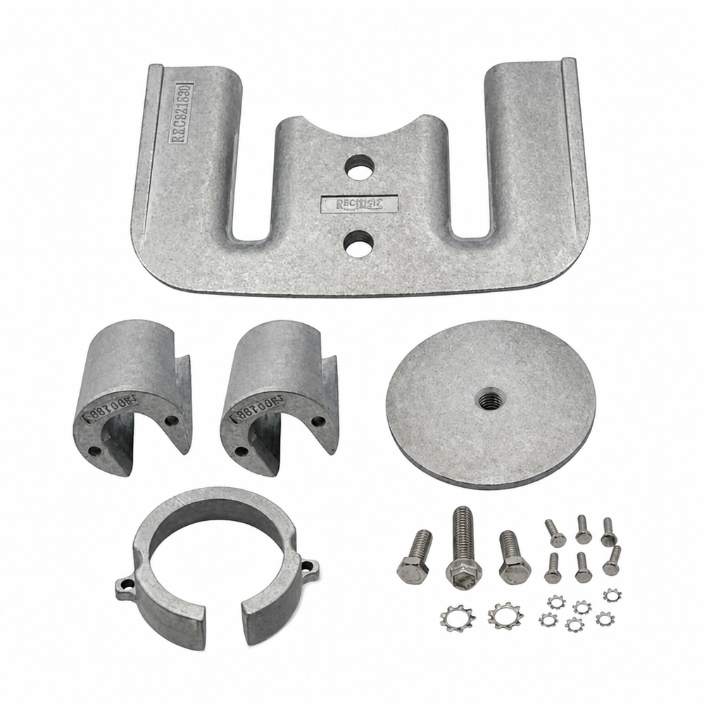 Recmar RECKITMBRAVO1M marine anode product image - clean product image