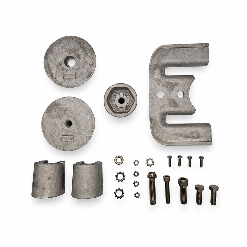 Recmar RECKITMBRAVO3AL marine anode product image - clean product image