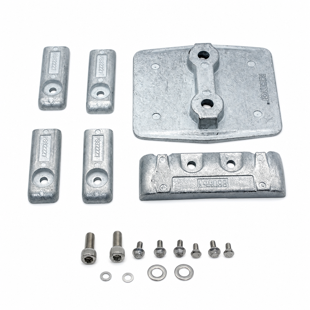 Recmar RECKITMV6-V8AL marine anode product image - clean product image