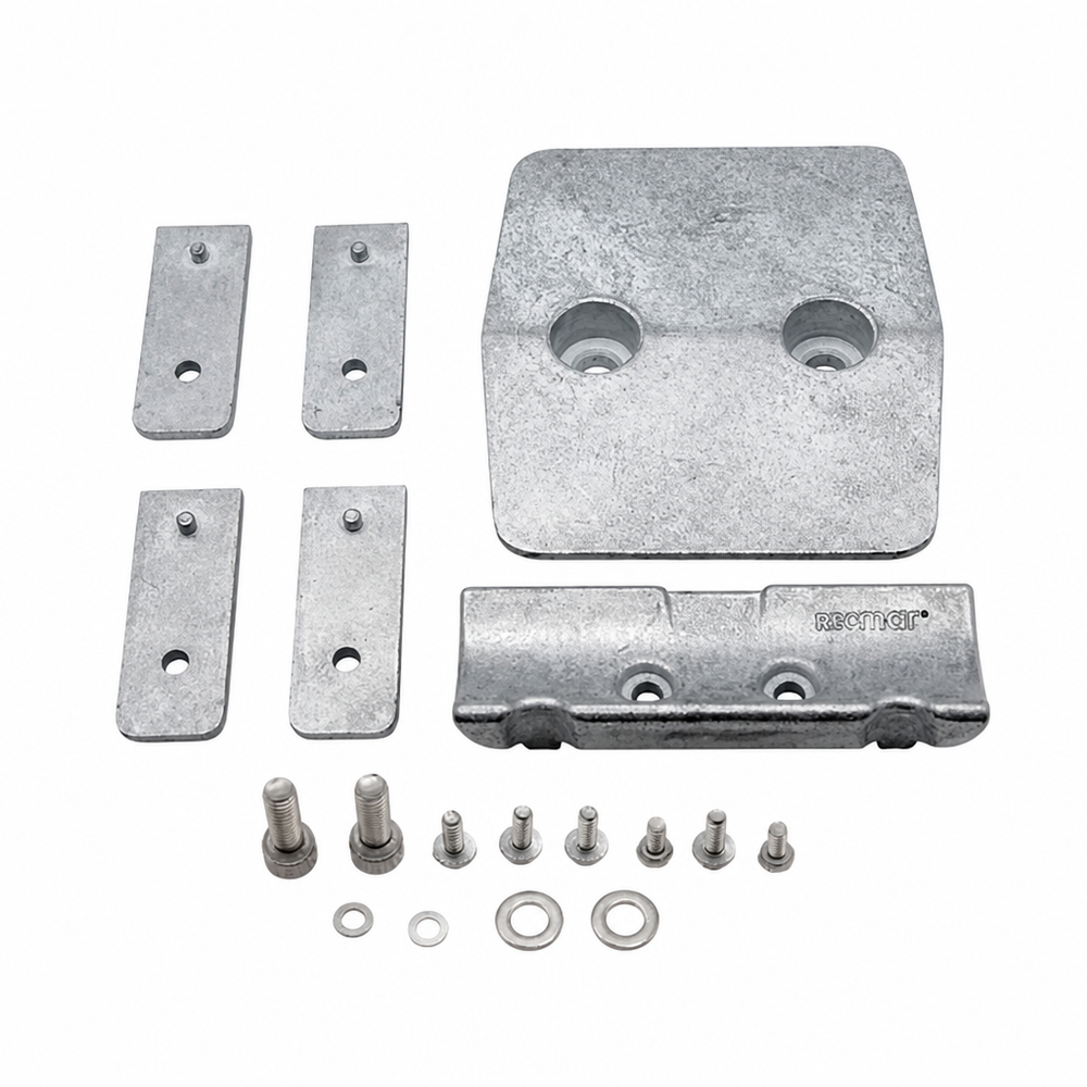 Recmar RECKITMV6-V8AL marine anode product image - clean product image