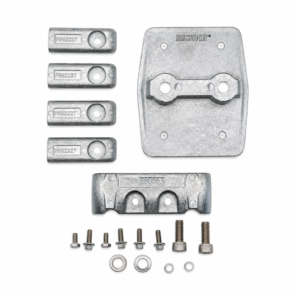 Recmar RECKITMV6-V8M marine anode product image - clean product image