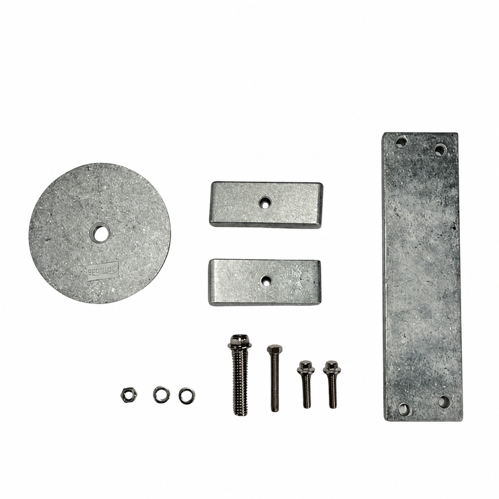 Recmar RECKITMVERADO4ZN marine anode product image - clean product image