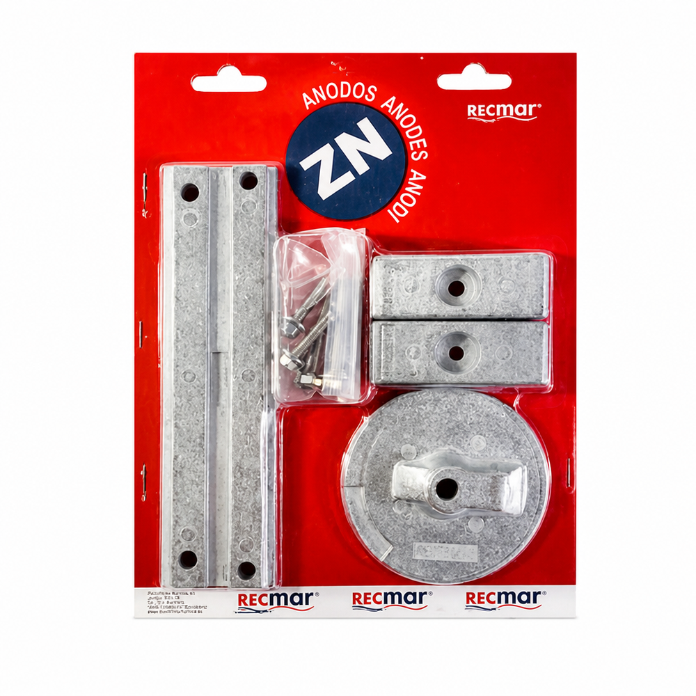 Recmar RECKITMVERADO4ZN marine anode product image - clean product image