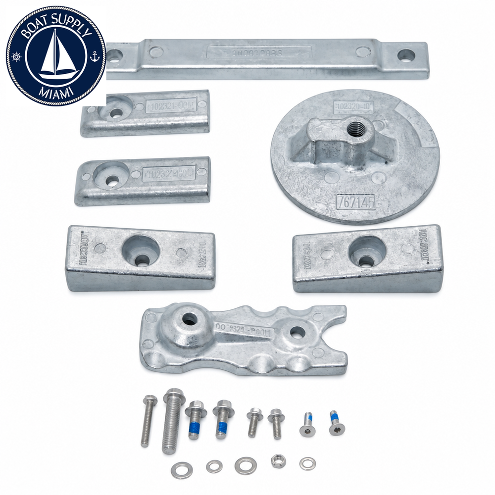 Recmar RECKITMVERADO6PROAL marine anode - Boat Supply Miami - clean product image
