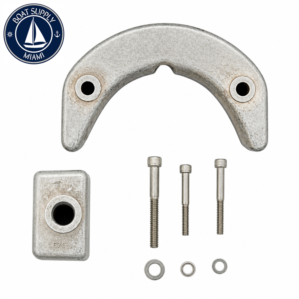 Recmar RECKITOMC50-75AL marine anode - Boat Supply Miami - clean product image