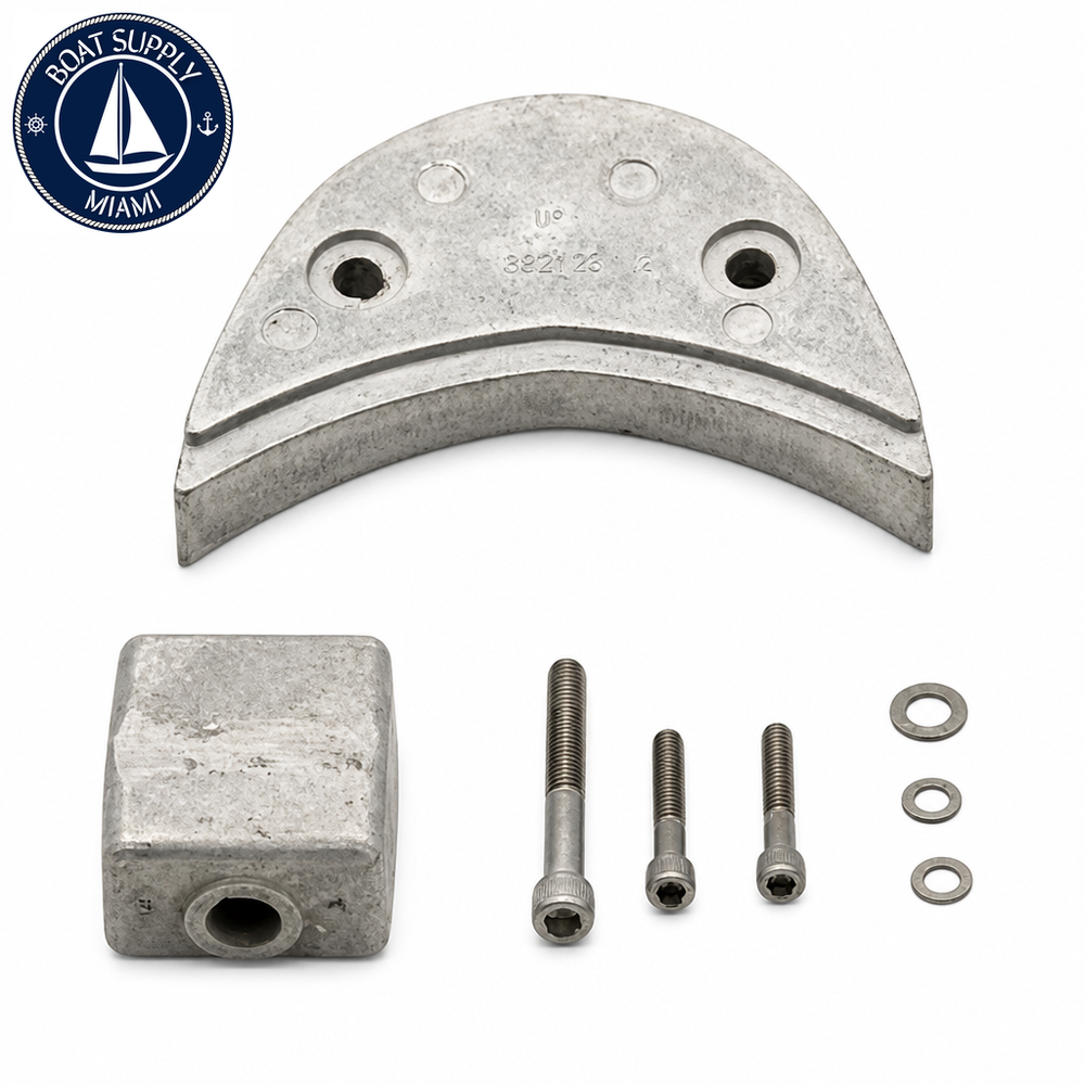 Recmar RECKITOMCV4-V6AL marine anode - Boat Supply Miami - clean product image