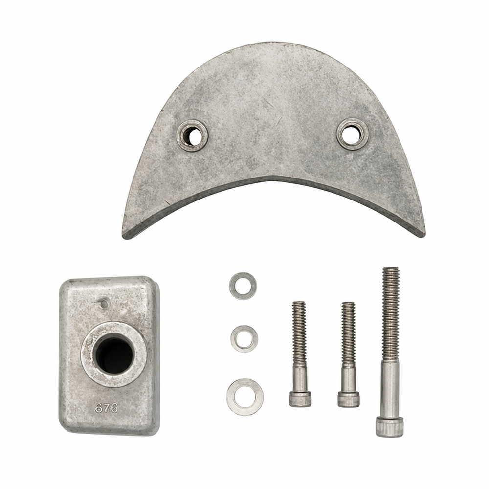 Recmar RECKITOMCV4-V6AL marine anode product image - clean product image