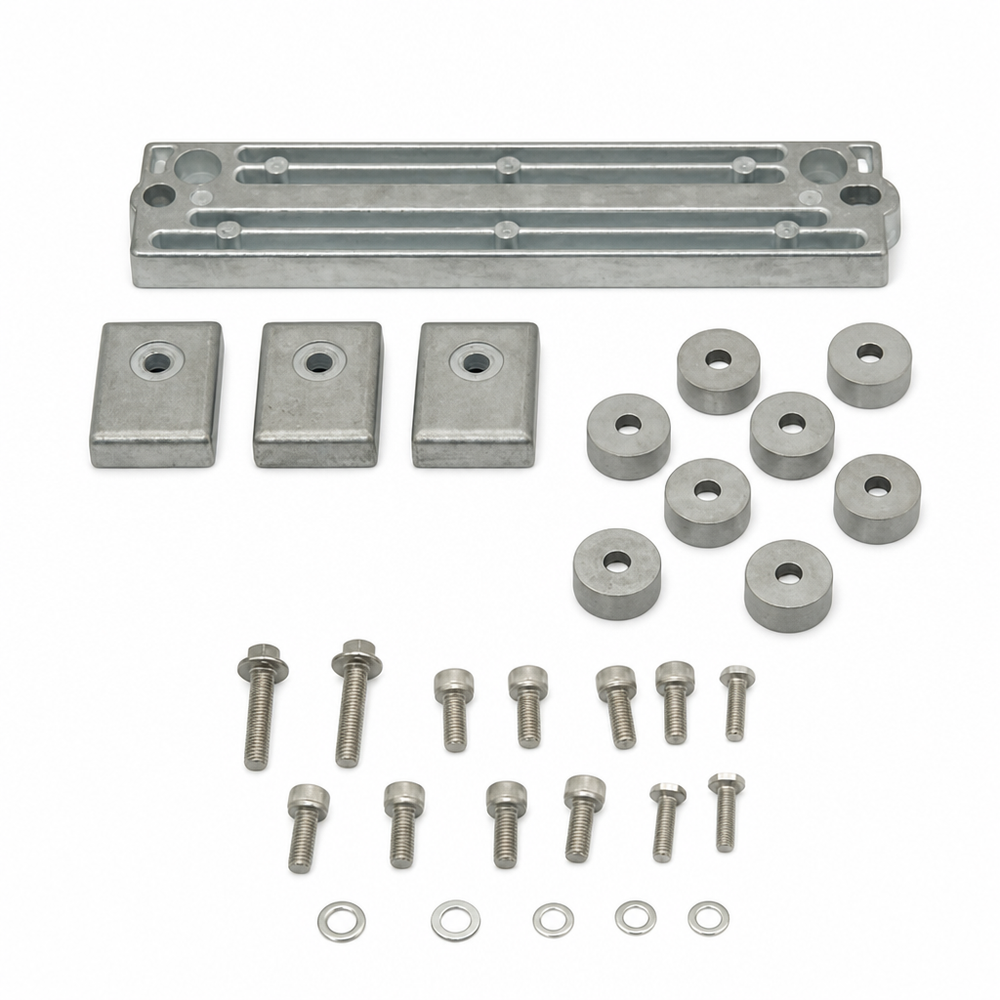 Recmar RECKITS150-350AL marine anode product image - clean product image