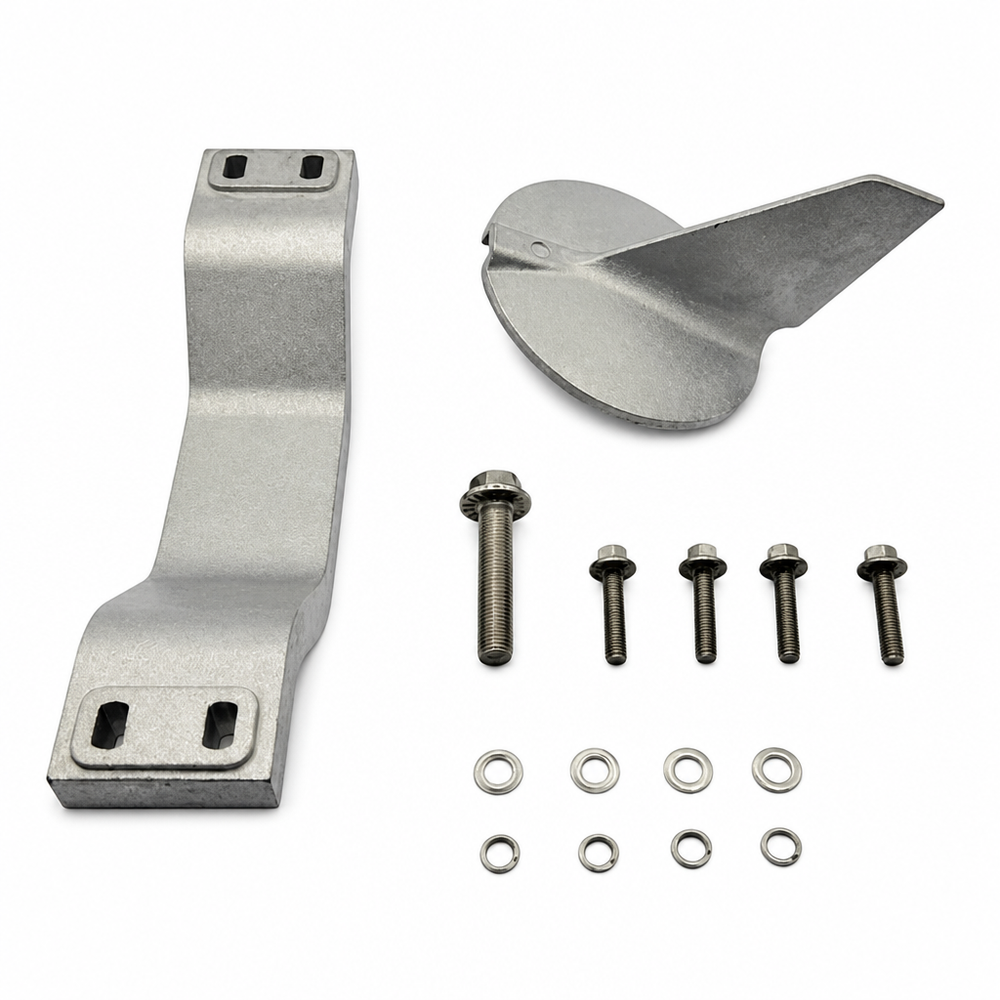 Recmar RECKITY200-250AL marine anode product image - clean product image