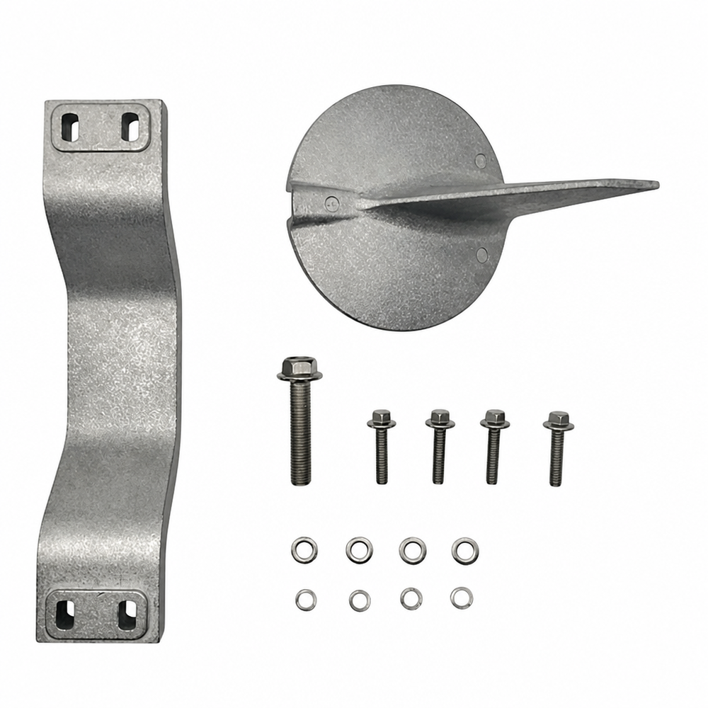 Recmar RECKITY200-250AL marine anode product image - clean product image