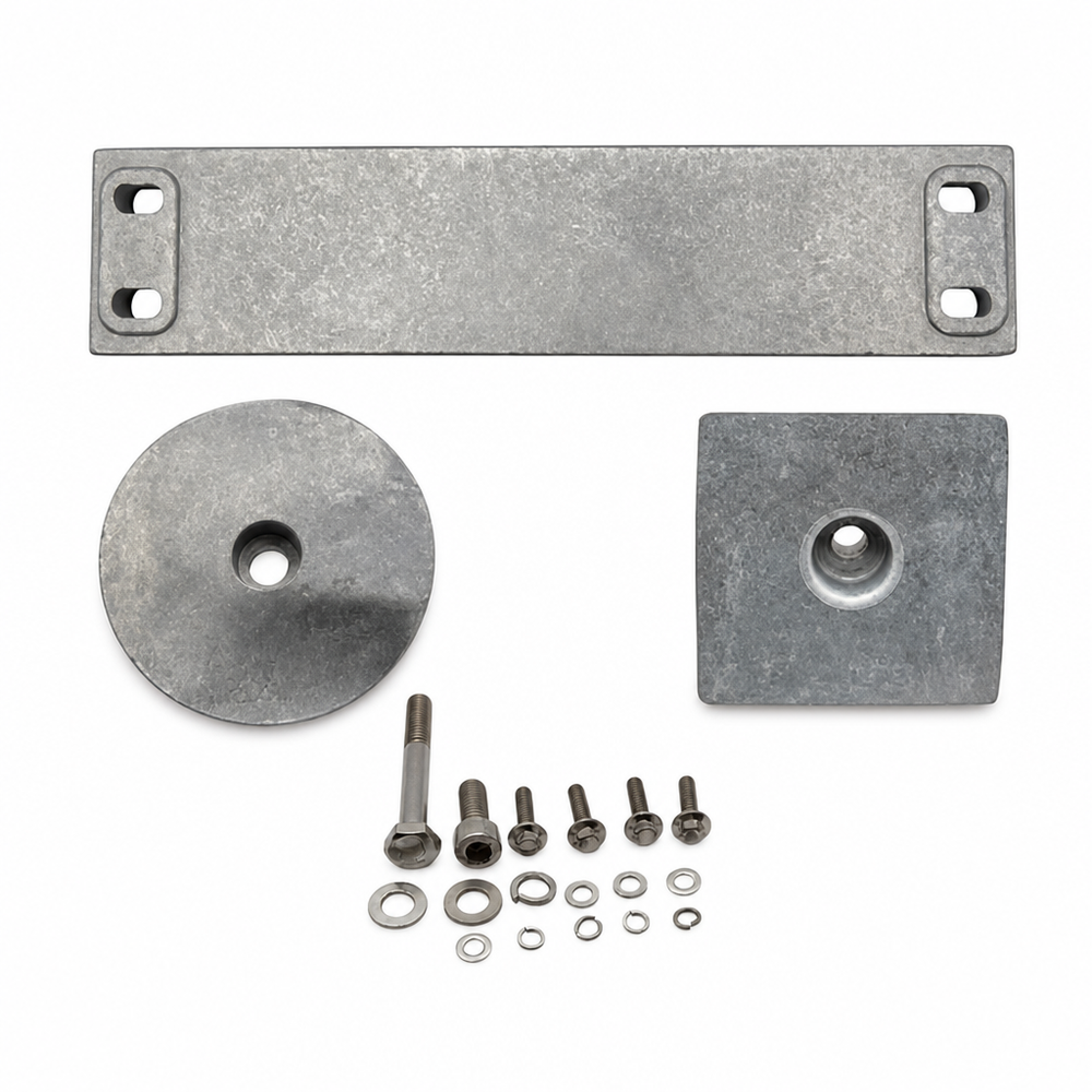 Recmar RECKITY300-350XPZN marine anode product image - clean product image