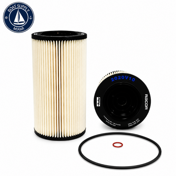 Racor 2020V10 Turbine Series Replacement Element 10 Micron | Elemento de Reemplazo Racor Serie Turbine 10 Micrones 2020V10