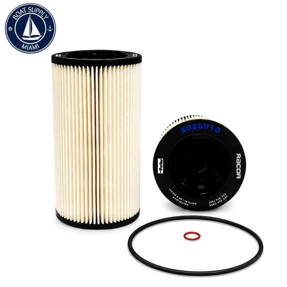 Racor 2020V10 Turbine Series Replacement Element 10 Micron | Elemento de Reemplazo Racor Serie Turbine 10 Micrones 2020V10