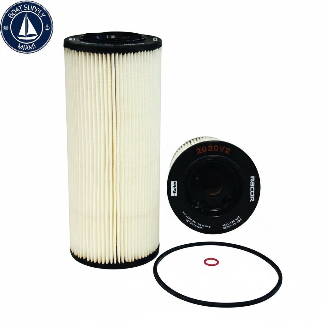 Racor 2020V2 Turbine Series Replacement Element 2 Micron | Elemento de Reemplazo Racor Serie Turbine 2 Micrones 2020V2