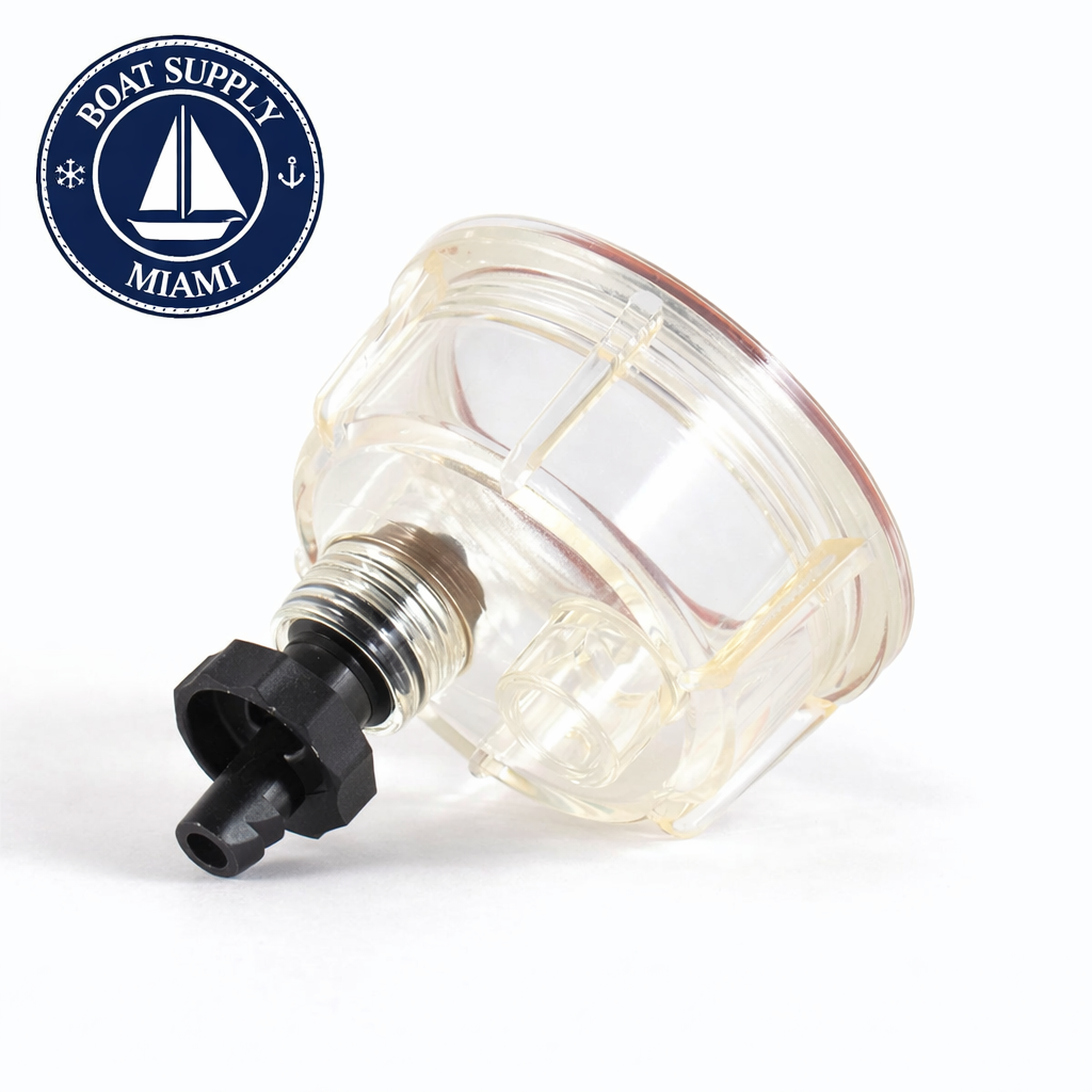 Racor RK10222 Replacement Clear Bowl Kit with O-Ring for 120R-RAC-01 | Kit de Bowl Transparente de Reemplazo Racor RK10222 con O-Ring para 120R-RAC-01