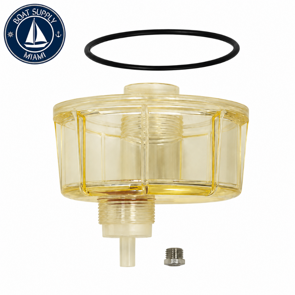 Racor RK20135 Clear Bowl Kit w/O-Ring | Visor Transparente de Repuesto Racor RK20135