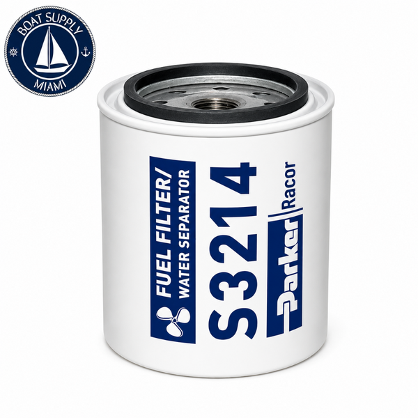 Racor S3214 10 Micron Gasoline Fuel Filter Element | Elemento de Filtro de Combustible Gasolina Racor S3214 10 Micrones