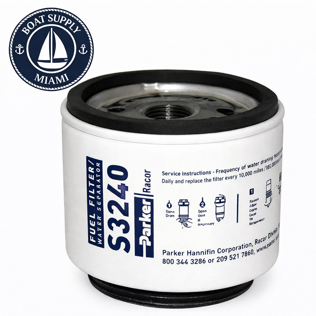 Racor S3240 10 Micron Gasoline Fuel Filter Element | Elemento de Filtro de Combustible Gasolina Racor S3240 10 Micrones