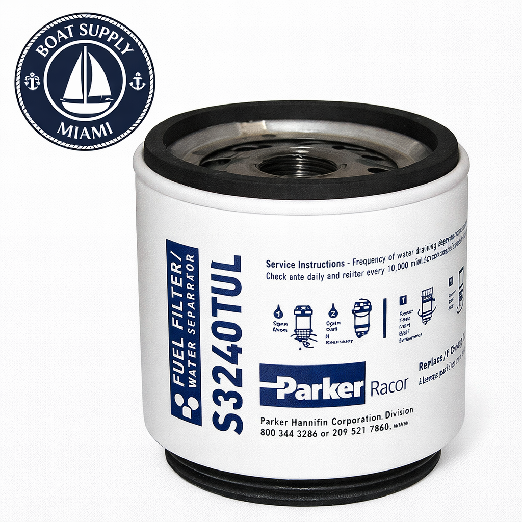 Racor S3240TUL 10 Micron Gas Spin-On Fuel/Water Separator Replacement Element | Elemento de Reemplazo Racor S3240TUL 10 Micrones para Filtro Spin-On de Combustible/Separador de Agua de Gasolina.png