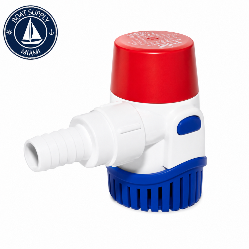 Rule 1100 GPH Bilge Pump 24V  Bomba de Sentina Rule 1100 GPH 24V