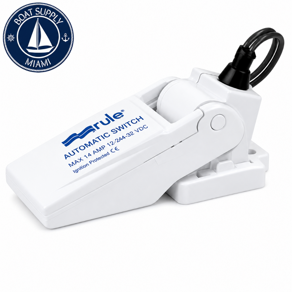 Rule 35FA Automatic Float Switch with Fuse / Interruptor Automático de Flotador Rule 35FA con Fusible