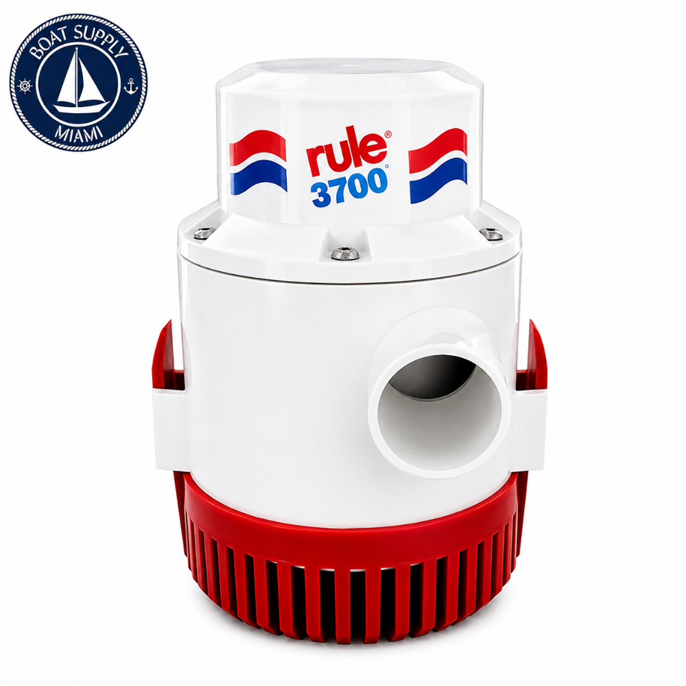 Rule 3700 GPH Bilge Pump 12V  Bomba de Sentina Rule 3700 GPH 12V