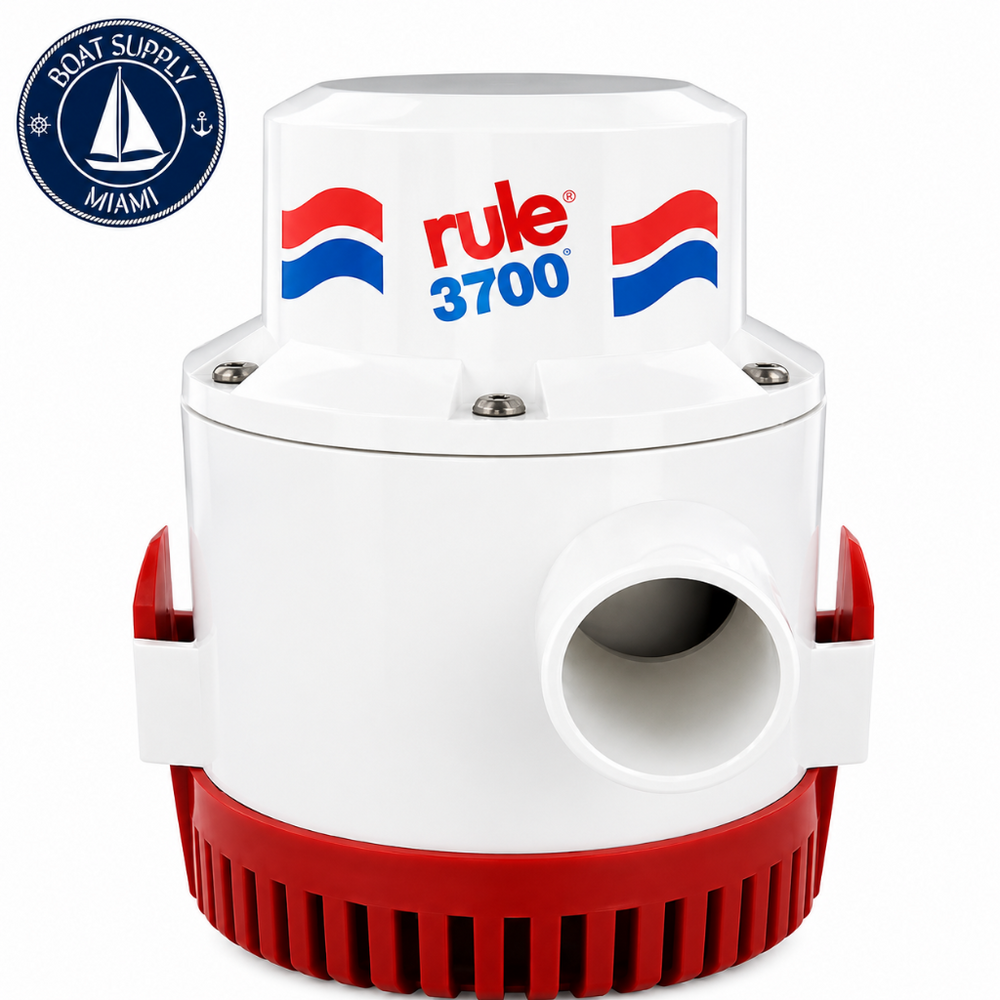 Rule 3700 GPH Bilge Pump 24V | Bomba de Sentina Rule 3700 GPH 24V