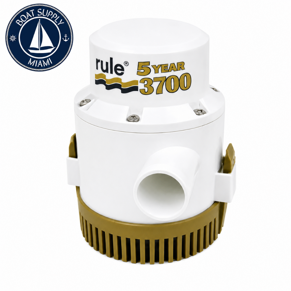 Rule 3700 GPH Series Gold Bilge Pump 12V | Bomba de Sentina Rule 3700 GPH Serie Gold 12V