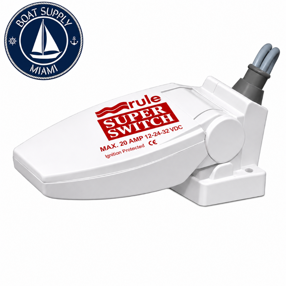 Rule 37FA Automatic Float Switch with Fuse / Interruptor Automático de Flotador Rule 37FA con Fusible