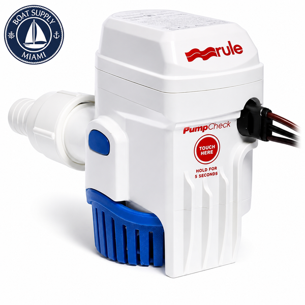 Rule RM500B-24 500 GPH Automatic Bilge Pump 24V  Bomba de Sentina Automática Rule RM500B-24 500 GPH 24V