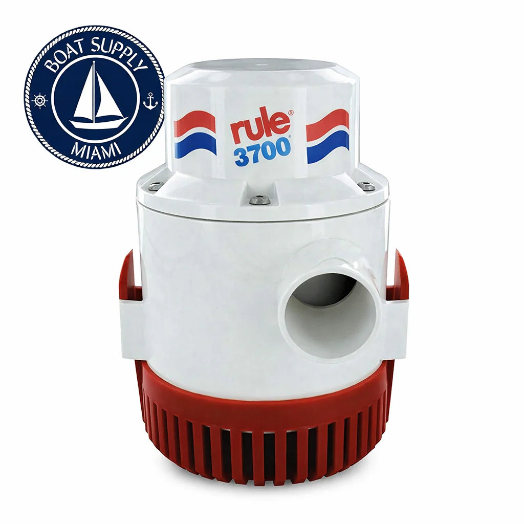 Rule 3700 GPH Bilge Pump 12V | Bomba de Sentina Rule 3700 GPH 12V