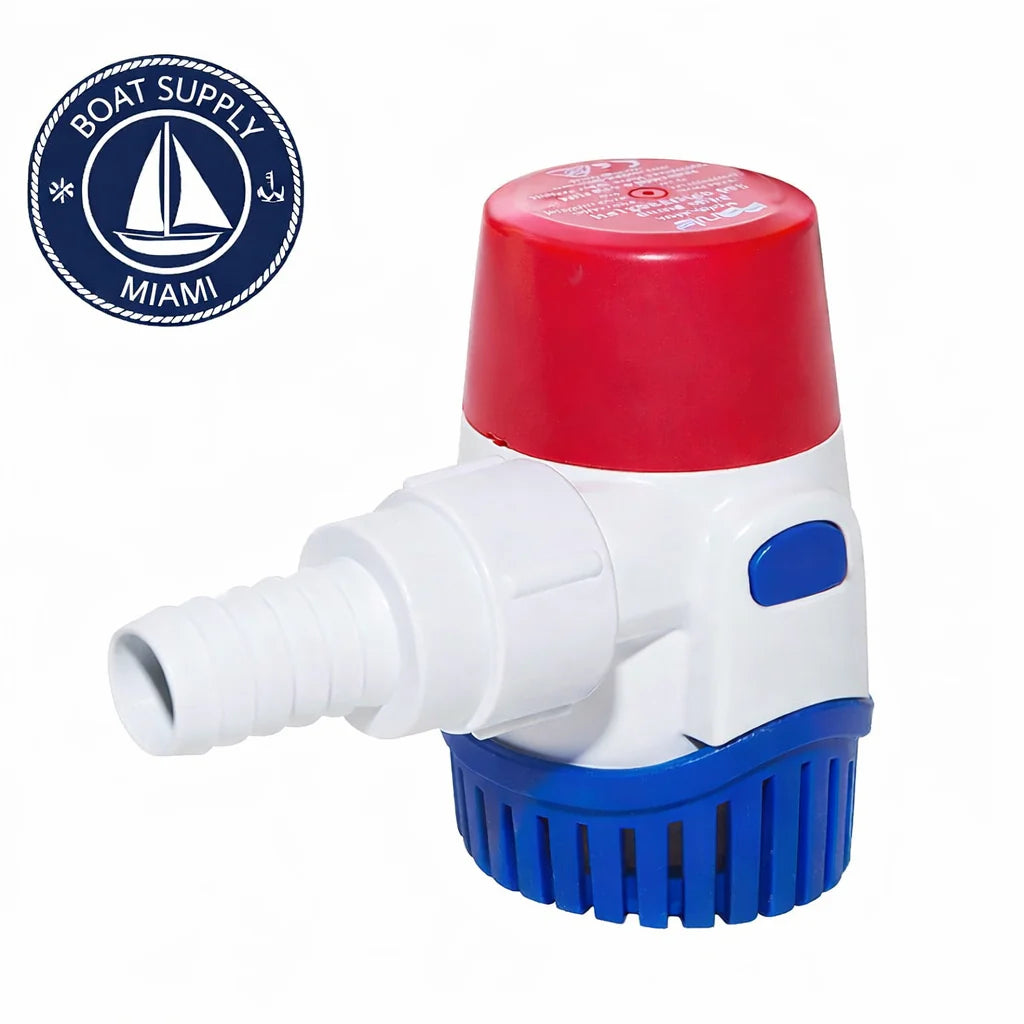 Rule 500 GPH Bilge Pump 12V | Bomba de Sentina Rule 500 GPH 12V