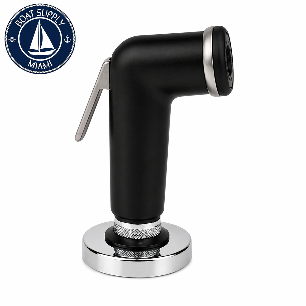 Scandvik 10054P Standard Straight Sprayer With 6' Nylon Hose | Maneral de Ducha Marina Scandvik 10054P