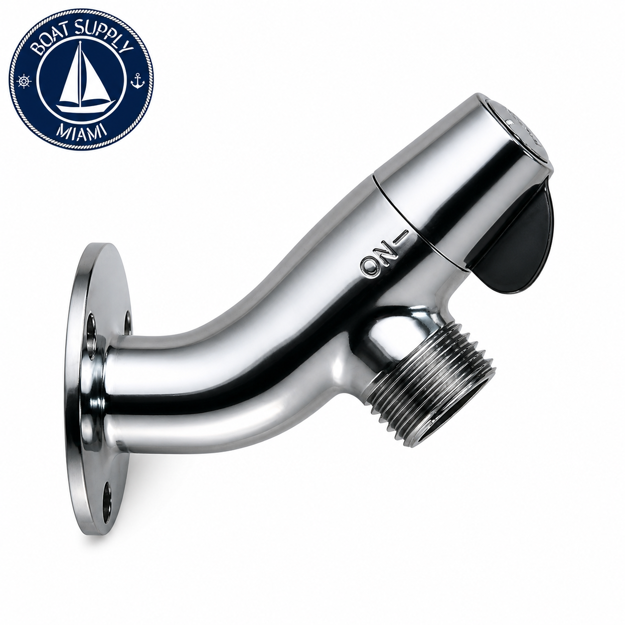 Scandvik 10175P Stainless Steel Angle Ceramic Washdown Valve | Válvula de Lavado Marina en Acero Inoxidable con Cerámica Scandvik 10175P